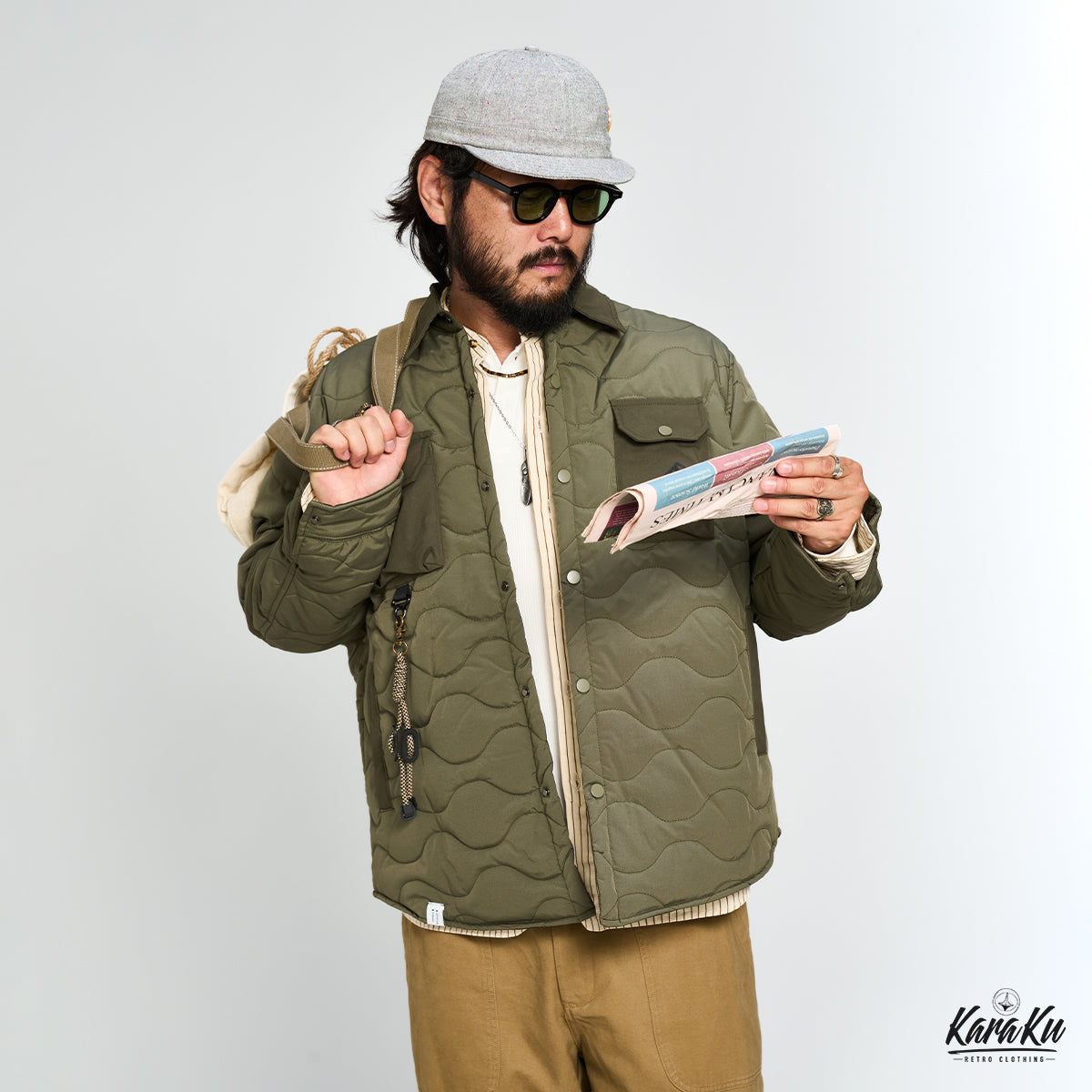 撥水加工 中綿コーチジャケット – Karakubuy