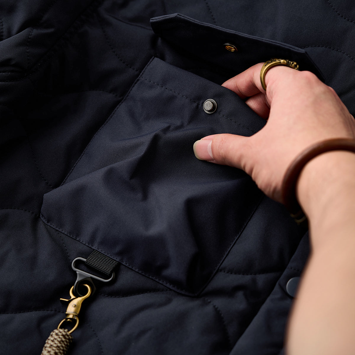 撥水加工 中綿コーチジャケット – Karakubuy