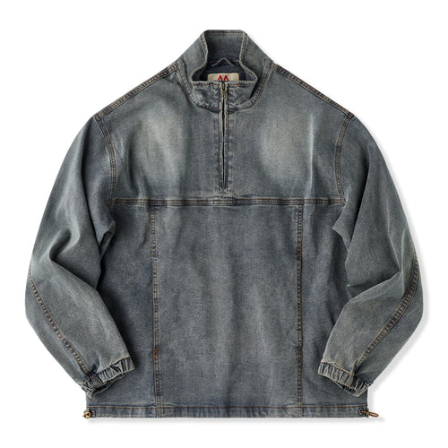 メンズにおすすめのハーフジップニット