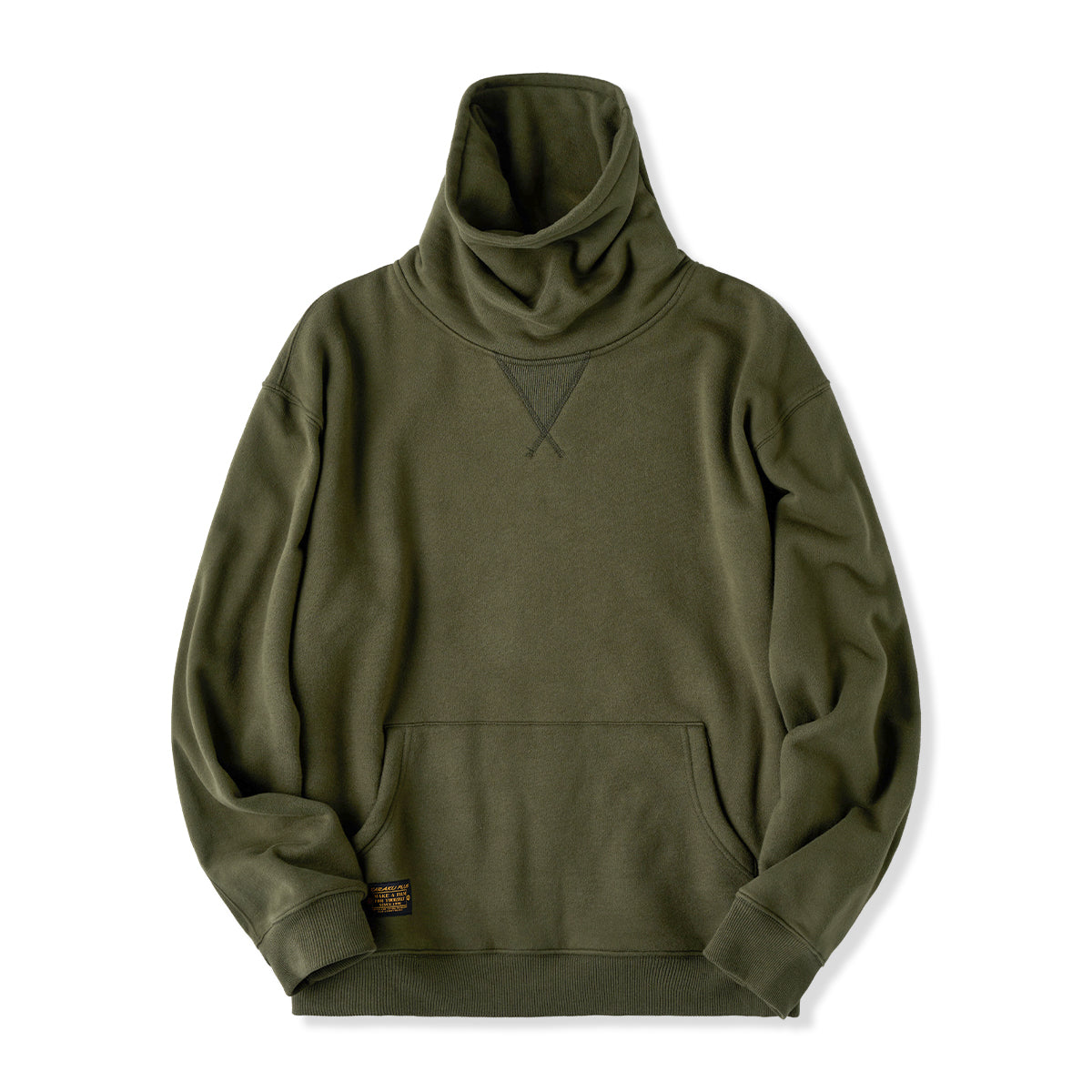 裏フリースタートルネックVガゼットスウェット – Karakubuy