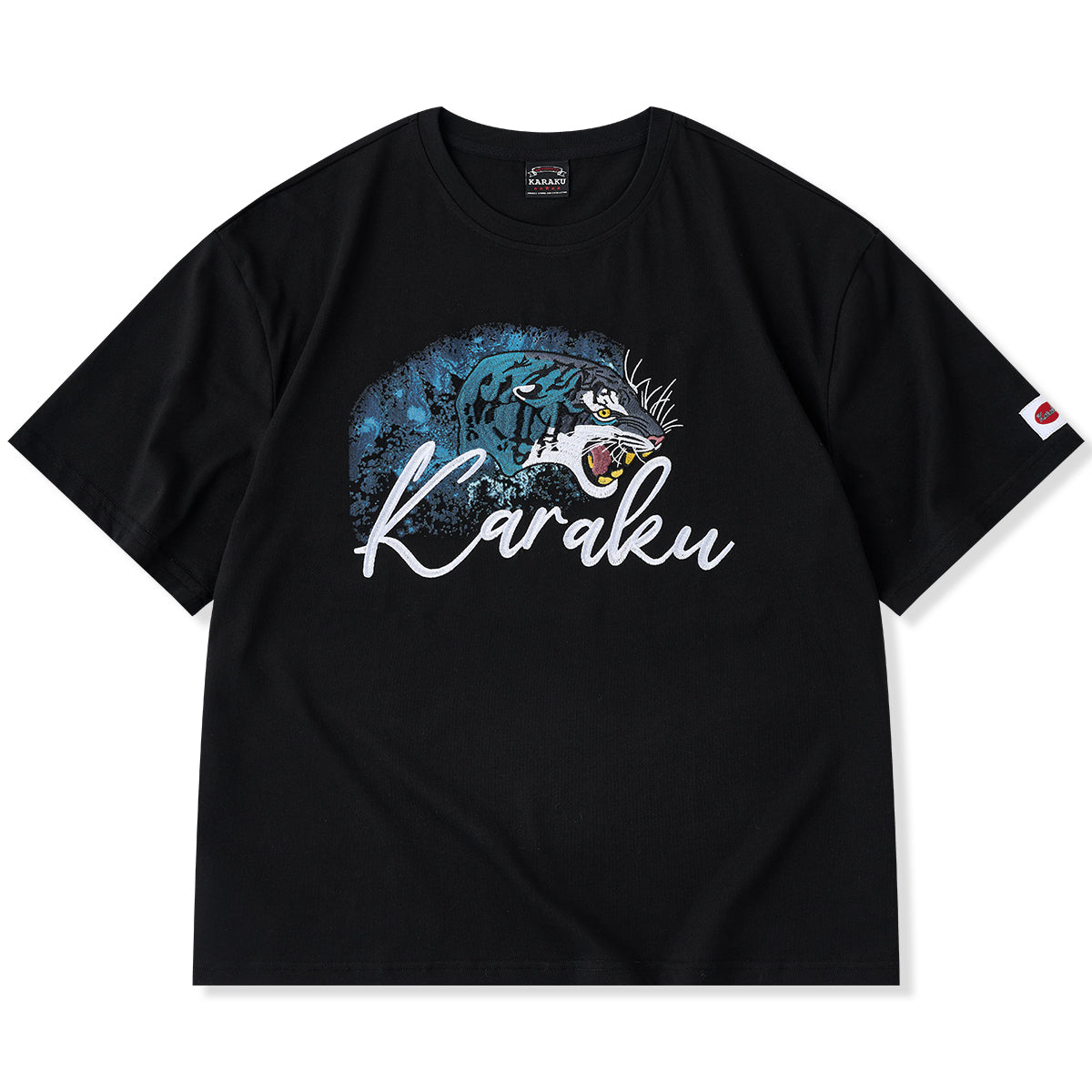 KARAKU×田中ラオウ「Bloom」プリント＆刺繍入りコットンTee – Karakubuy