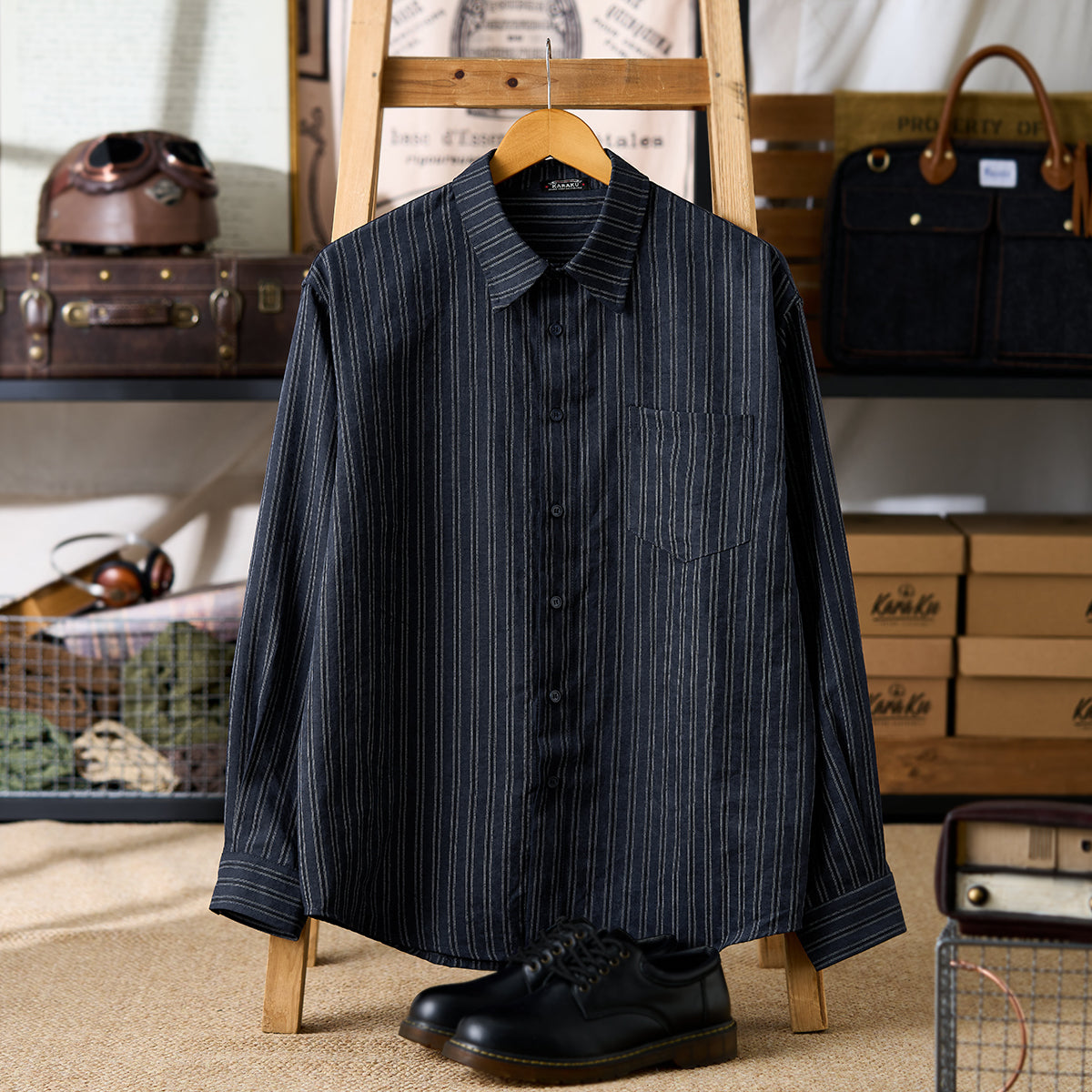 よ*う様 the mad shop トラベラーシャツ wolf&wolff よ*う様 the mad