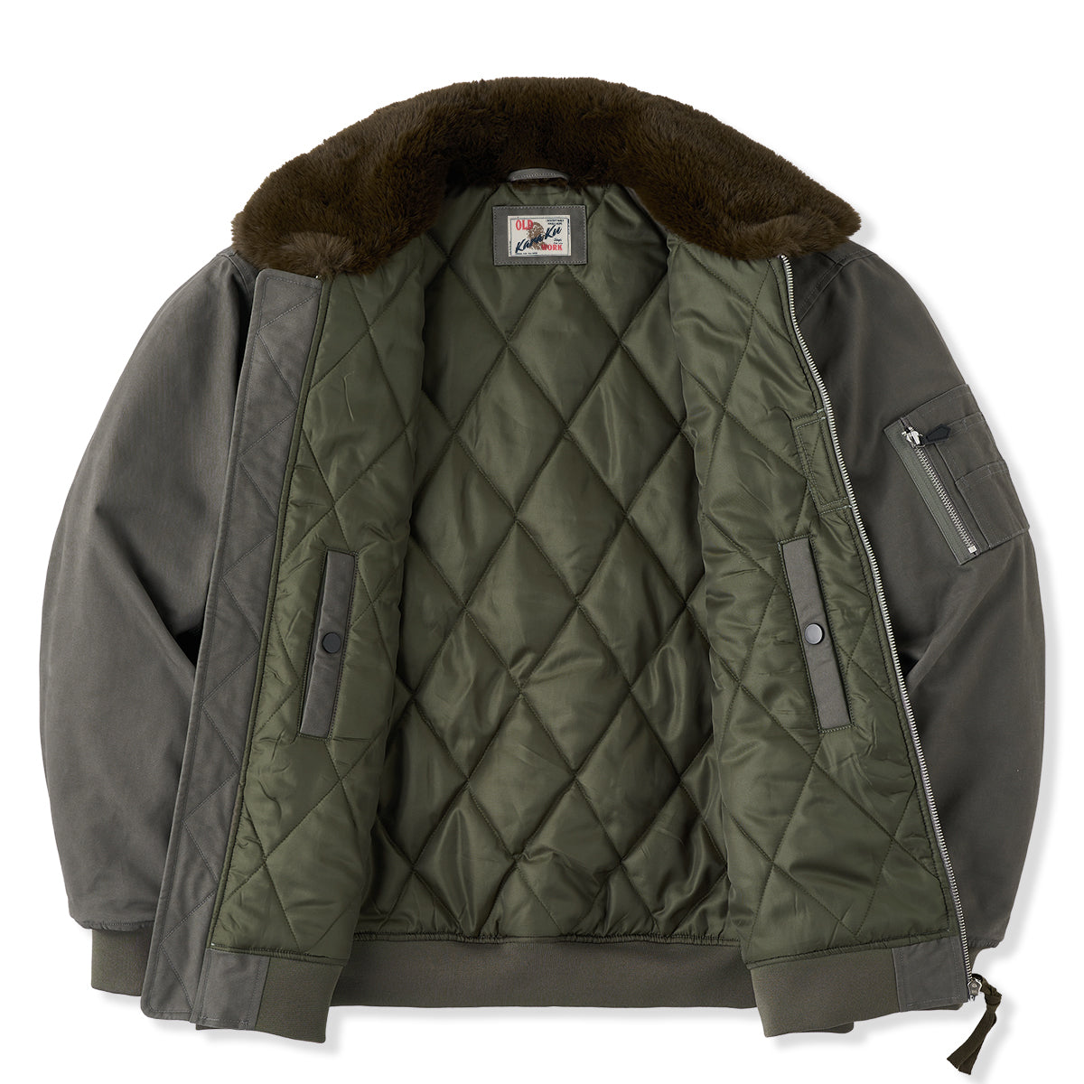B-15中綿ボンバージャケット – Karakubuy