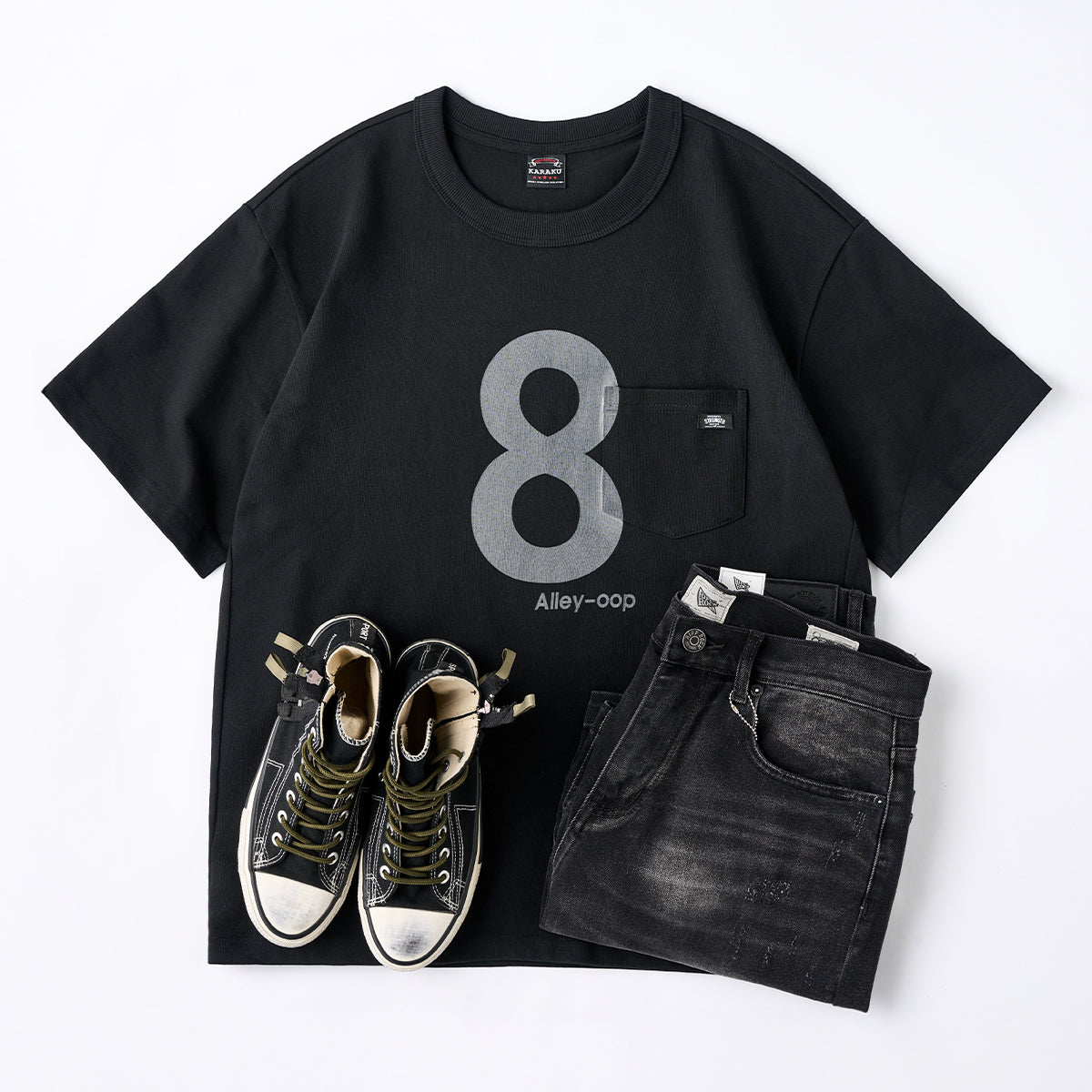 No.8 Alley Oop ヘビーウェイトTシャツ – Karakubuy