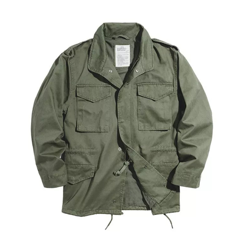 COACH M-65 ミリタリー フィールドジャケット Ｍサイズ カーキグリーン-