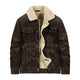 jaket korduroi lapisan boa