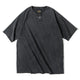 Baju-T leher henley yang dicuci