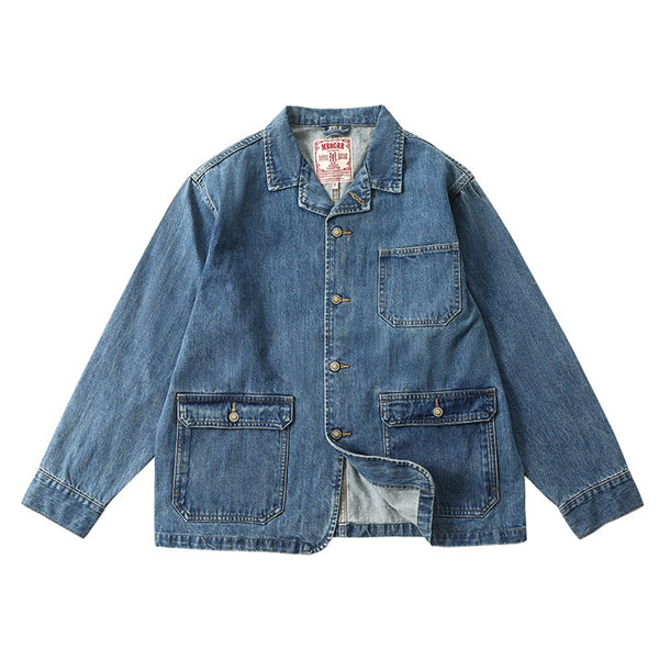 「Loco Jacket ・91-J」復刻 14oz赤耳デニムカバーオール