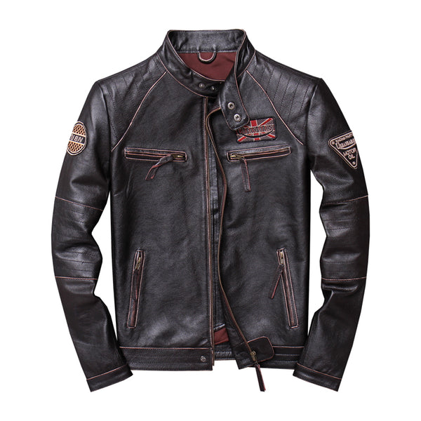 Biker Style ライダース牛革レザージャケット – Karakubuy