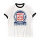 BikerStyle リブカラー切替リンガーＴシャツ