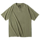 Baju-T leher henley yang dicuci