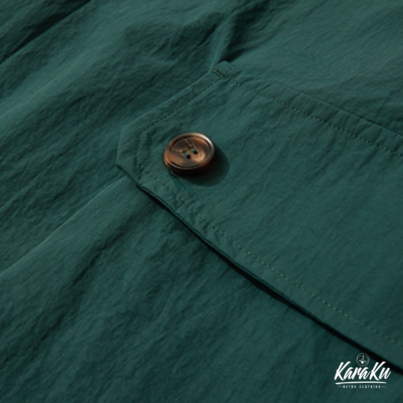 襟・袖裏コーデュロイ 撥水ハンティングジャケット – Karakubuy