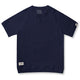 T-shirt kapas lengan raglan pelbagai warna